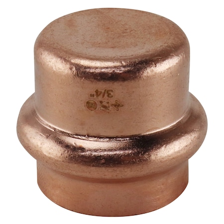 Copper Press By Tmg 3/4 in. Copper Press Tube Cap XPRCAP34